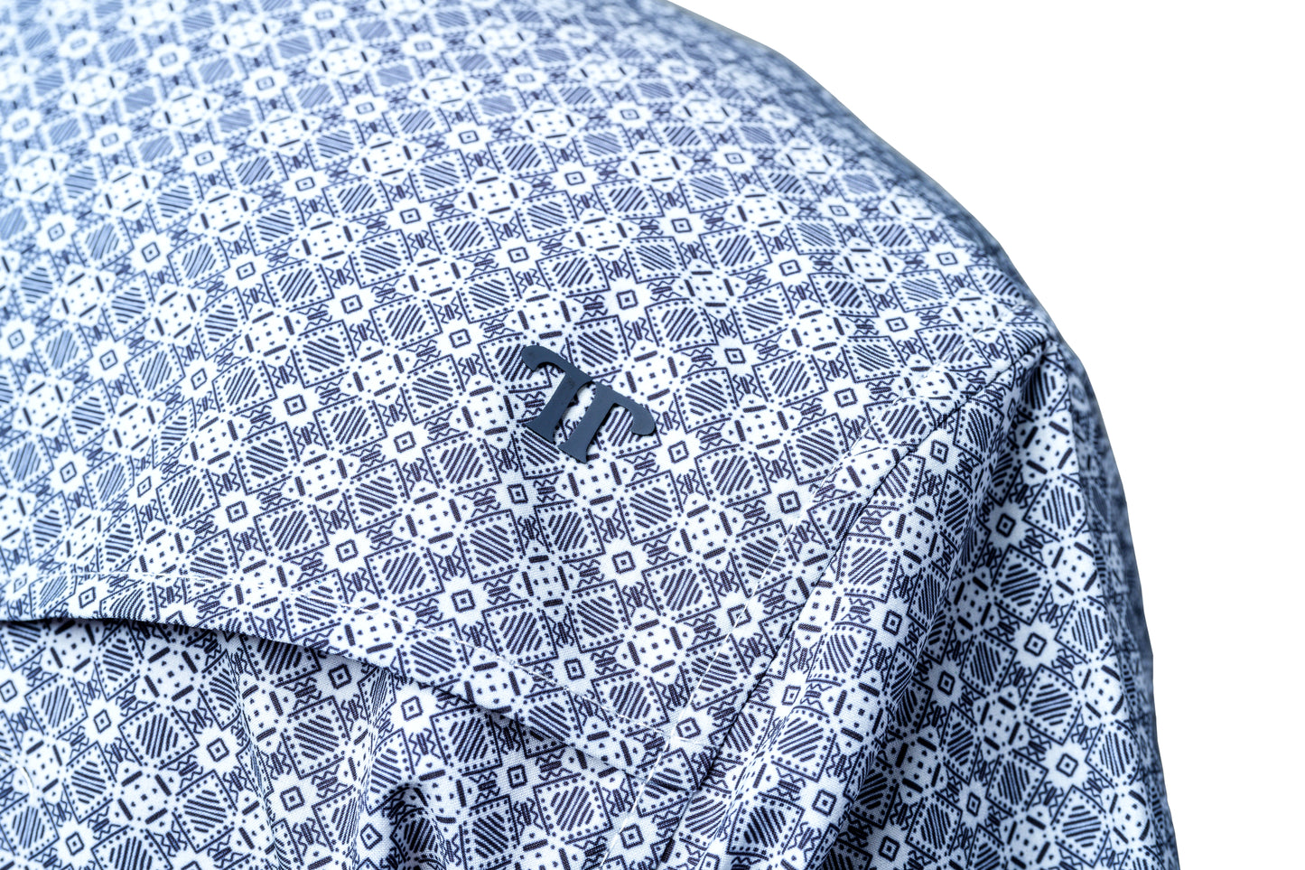 Ferrell - Diamond Short Sleeve Snap Shirt Black