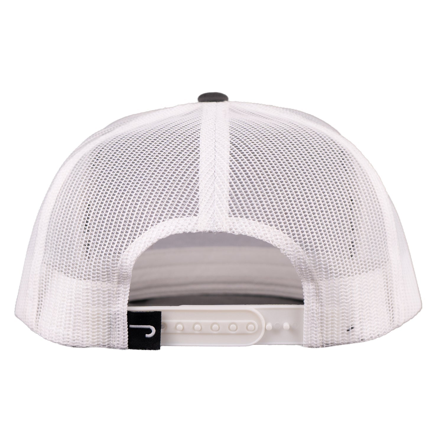 LAZY J RANCH GREY WHITE BULL TRAP PATCH