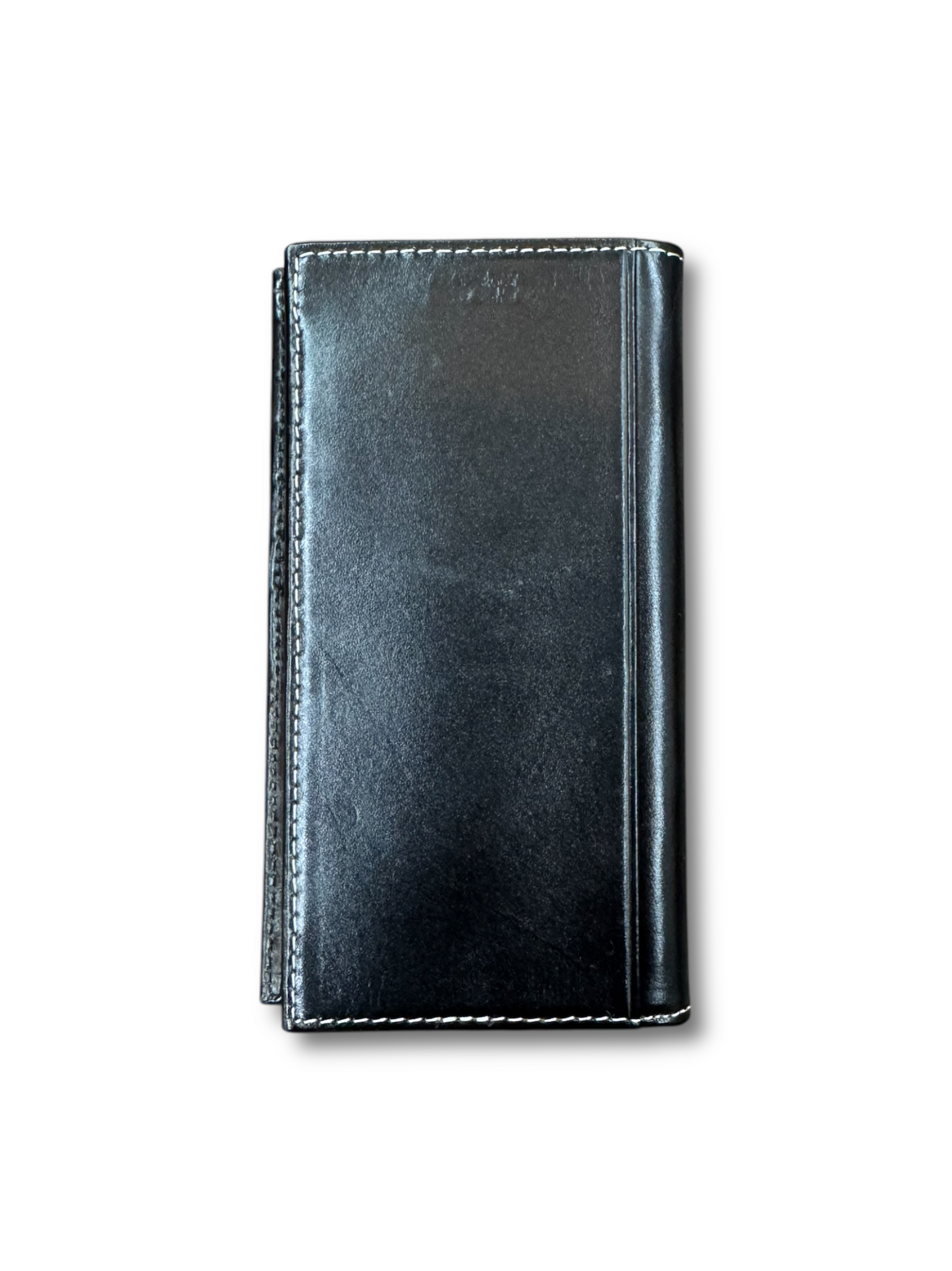 Ariat Black Embossed Floral Concho Rodeo Wallet