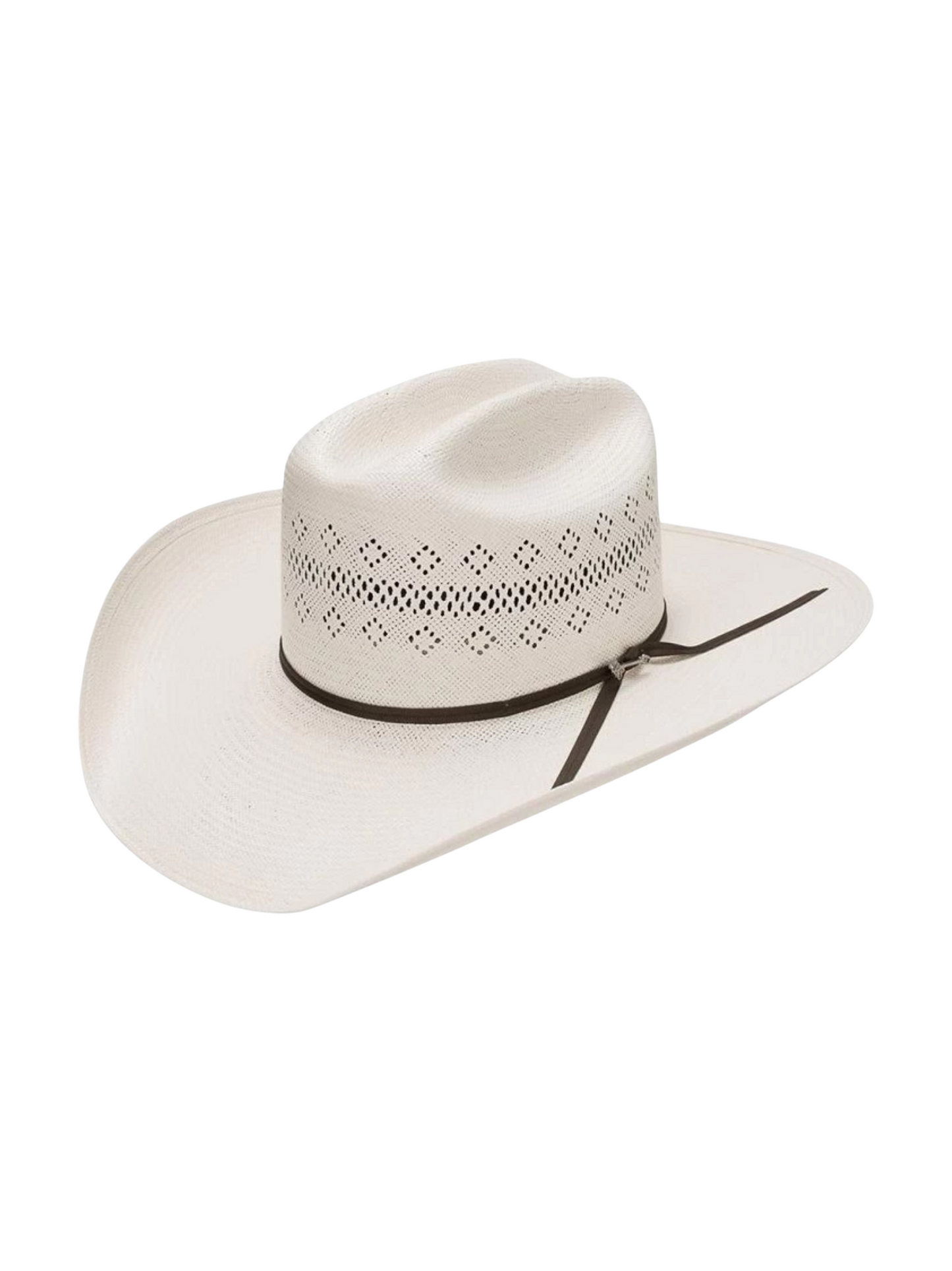 Stetson Baker 20X 4 1/4” Precreased Cattleman Straw Hat