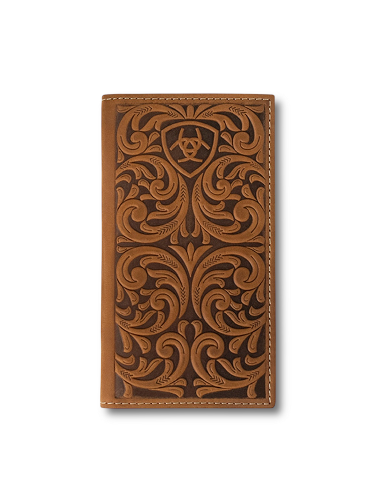 Ariat Rodeo Embossed Brown Wallet A3561244