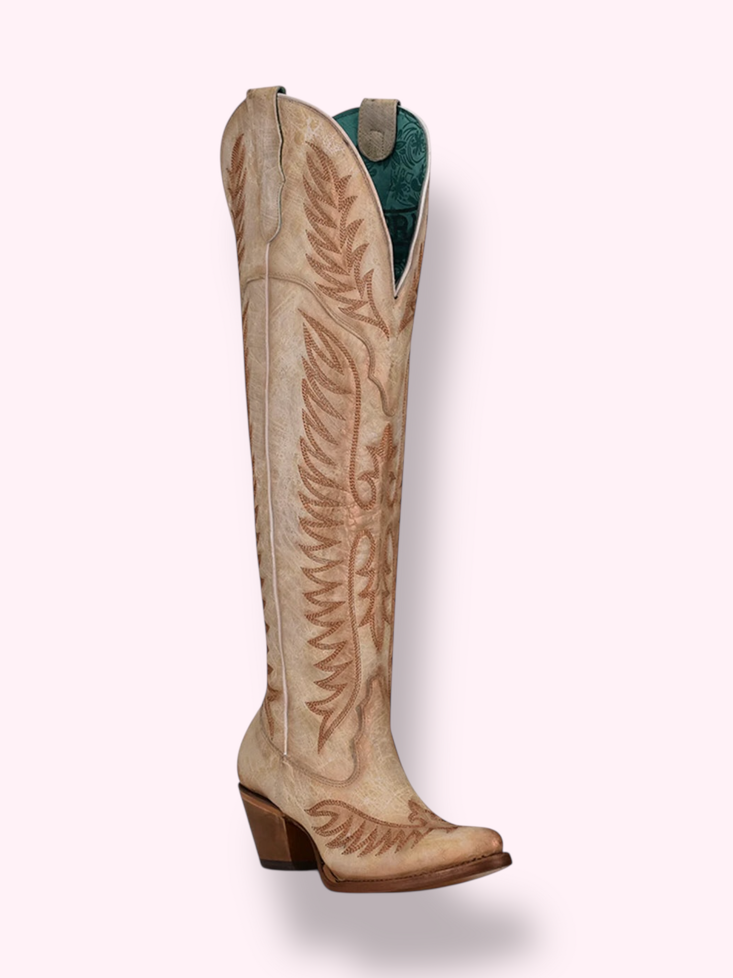 CORRAL A4212 - Sleek Bone Colored Tall Top