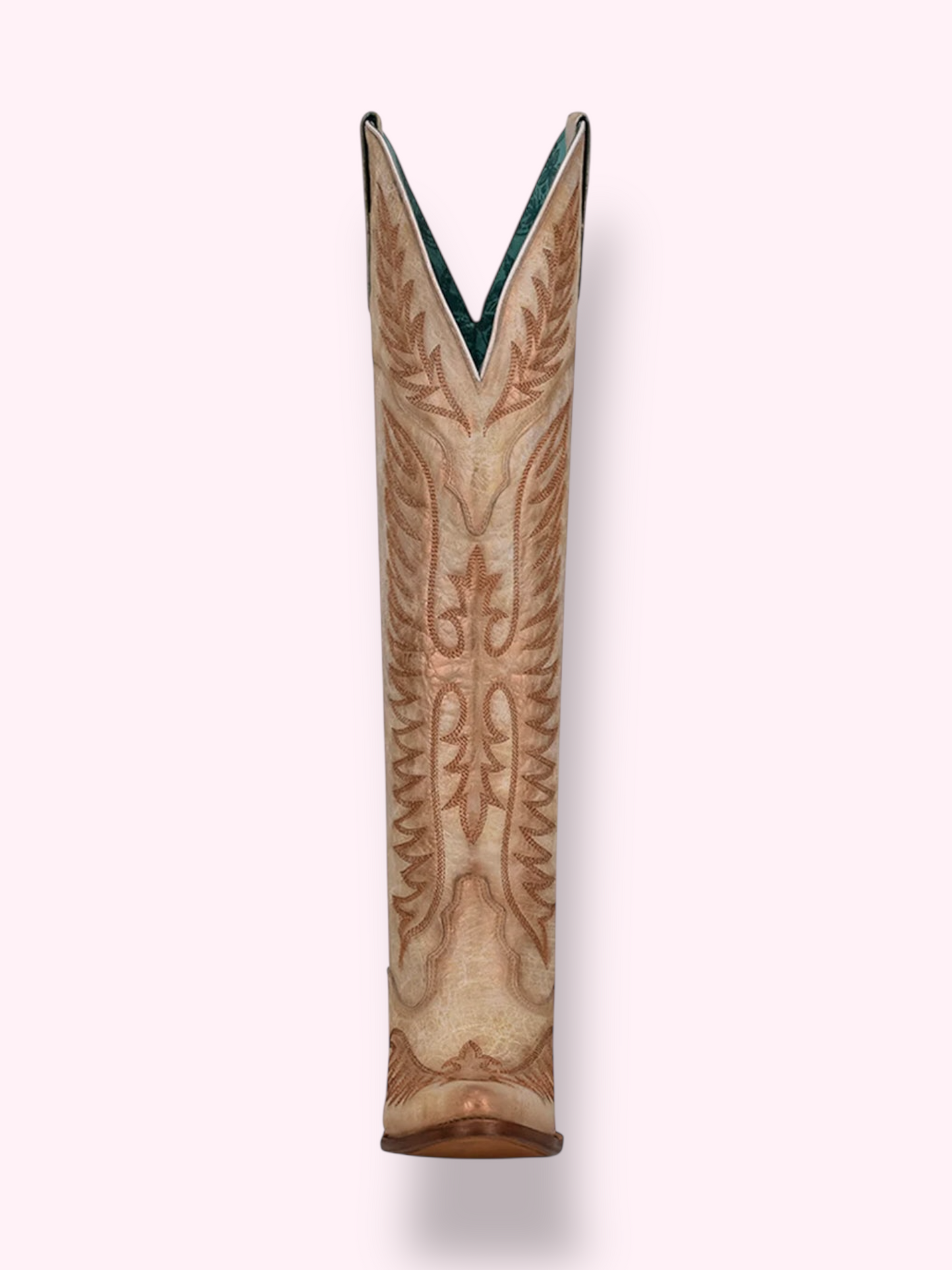 CORRAL A4212 - Sleek Bone Colored Tall Top