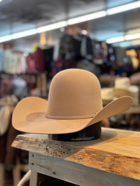 Serratelli Hat Co 6X Sand Open
