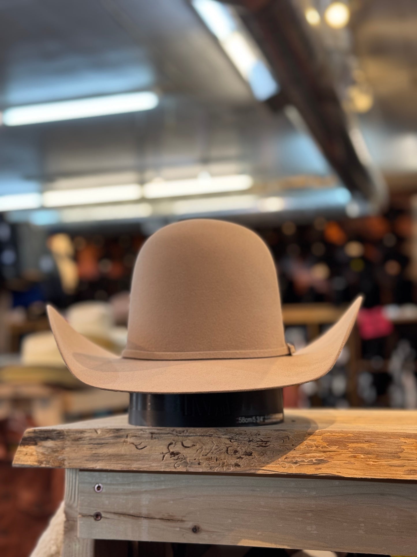 Serratelli Hat Co 6X Sand Open