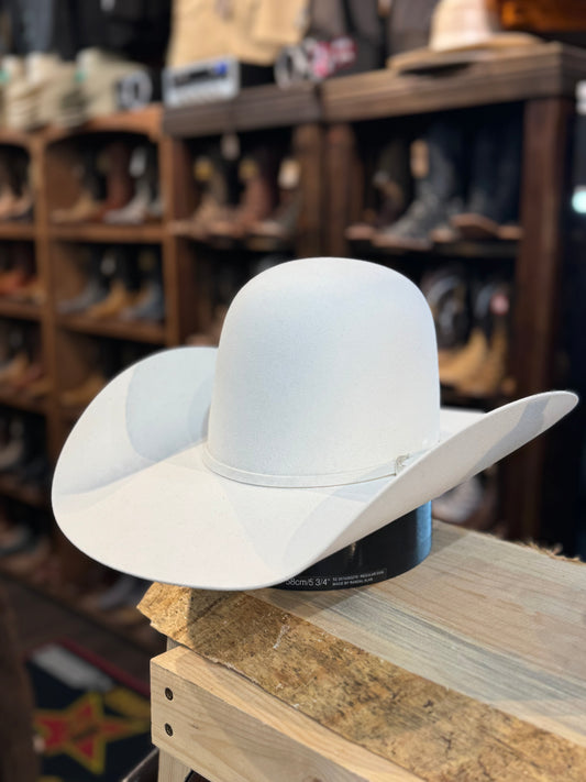 Serratelli Hat Co 6X White Open