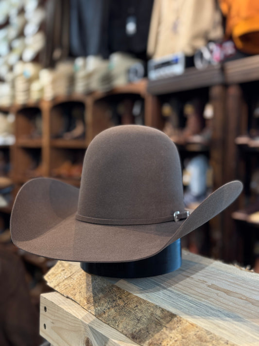Serratelli Hat Co 6X Walnut Open