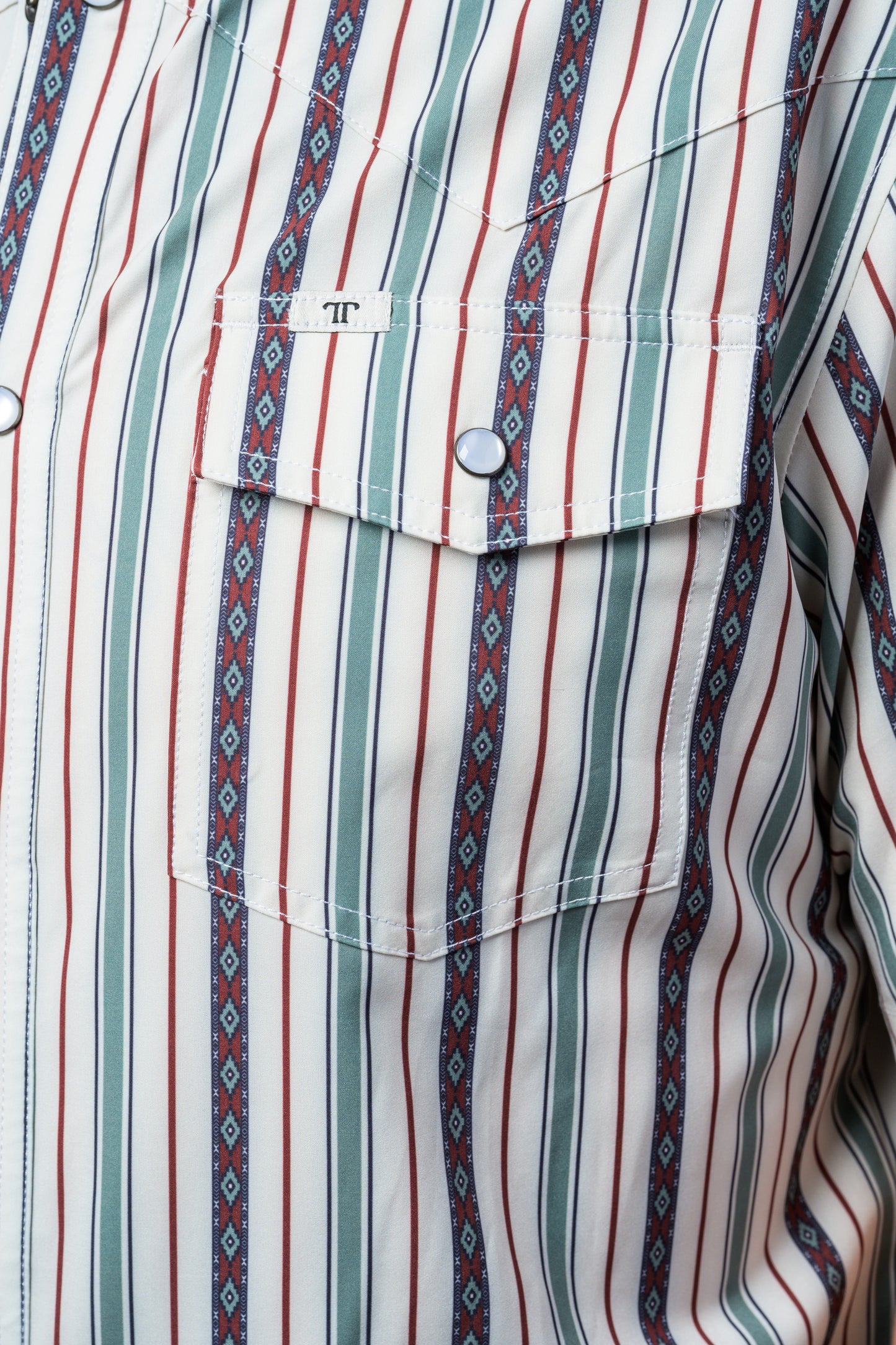 Ferrell - THE ED SHORT SLEEVE SNAP SHIRT GREEN