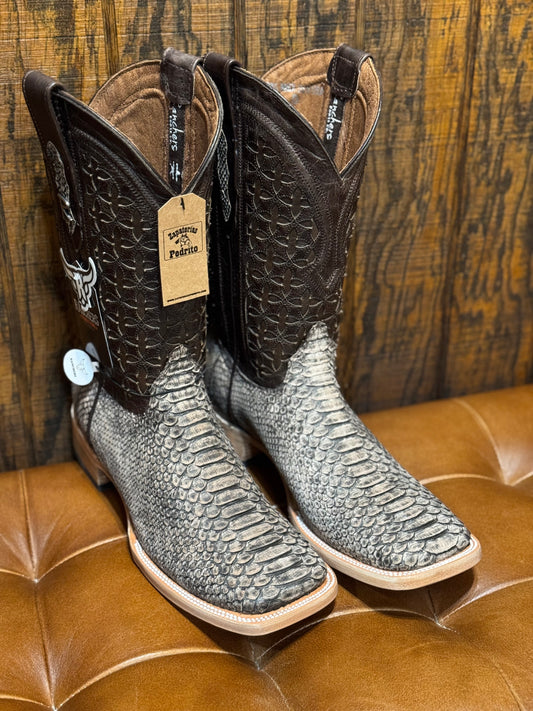 Ranchers Boot Co. Rustic Brown Python