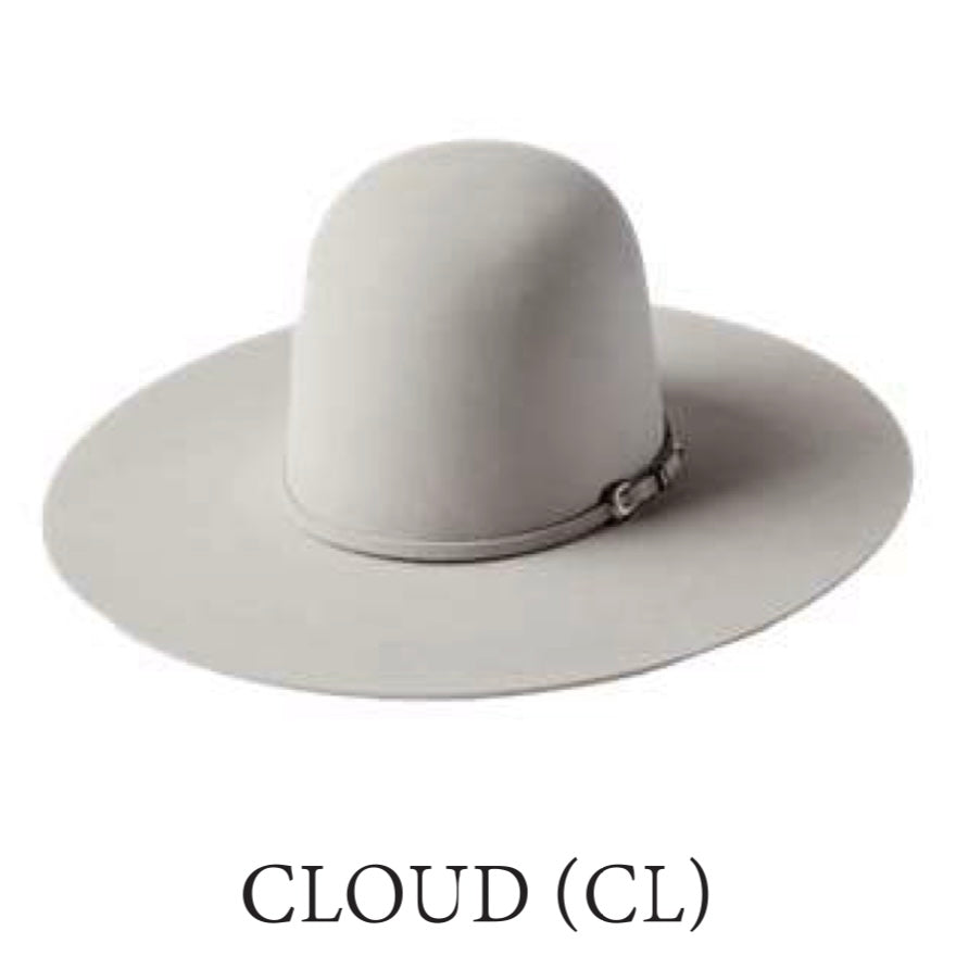 Serratelli Hat Co 6X Cloud Open