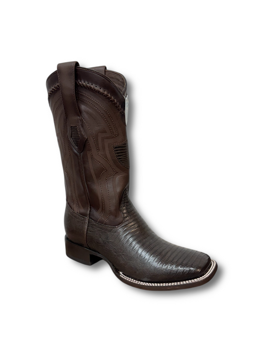 Wild West Boots Brown Teju Lizard 2824L0707