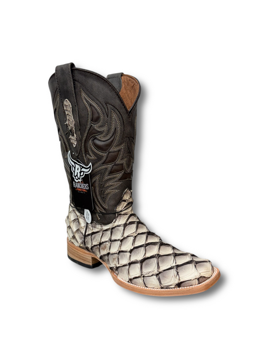 Ranchers Boot Co. Pirarucu Matte Safari Bicolor