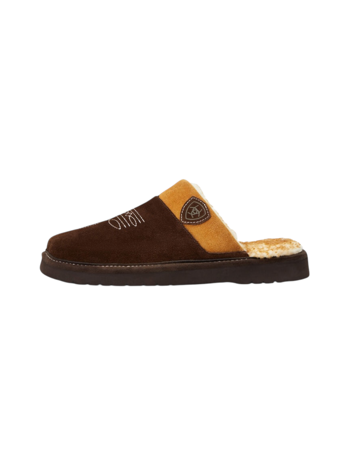 Ariat Silversmith Square Toe Slipper Chocolate