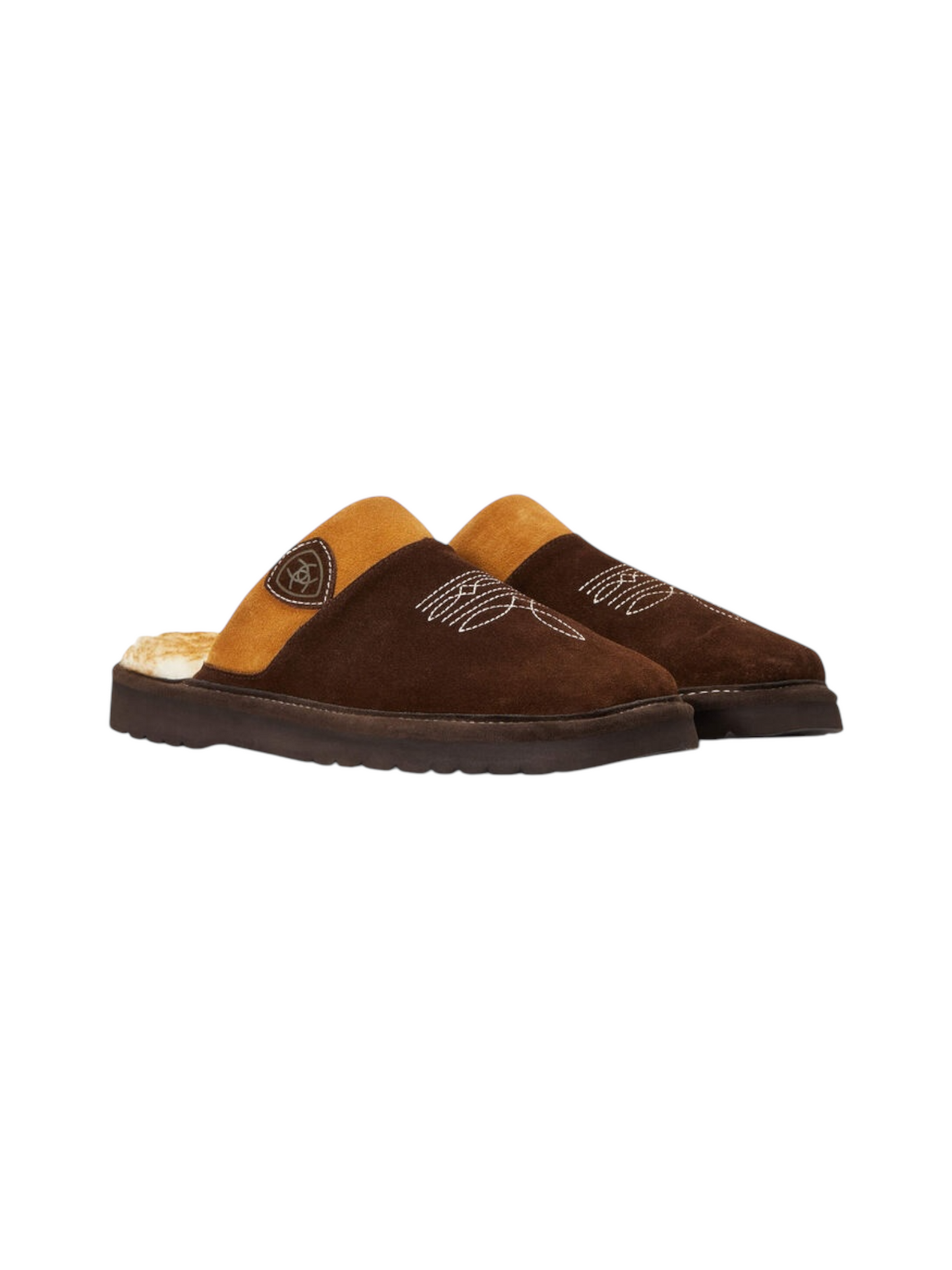 Ariat Silversmith Square Toe Slipper Chocolate