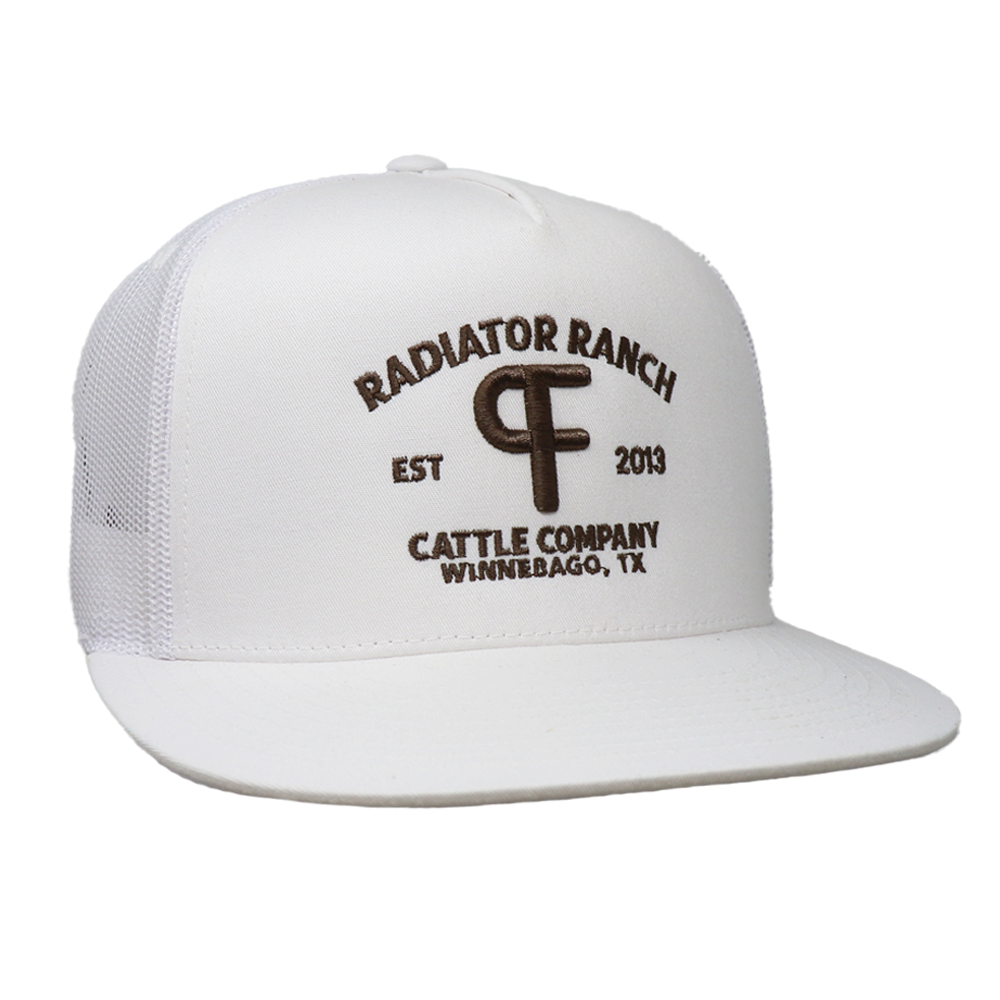 Pf Radiator Ranch Hat Radiator Ranch PF White/Brown Cap – Zapaterias Pedrito