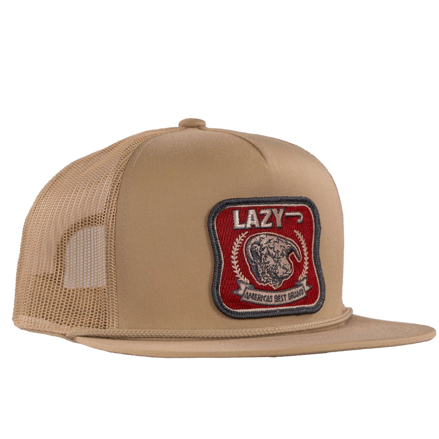 LAZY J RANCH TAN RED AMERICA'S BEST PATCH