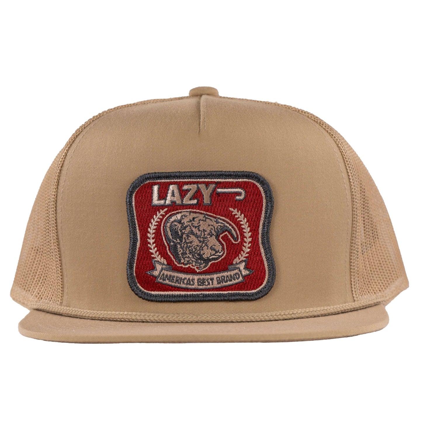 LAZY J RANCH TAN RED AMERICA'S BEST PATCH