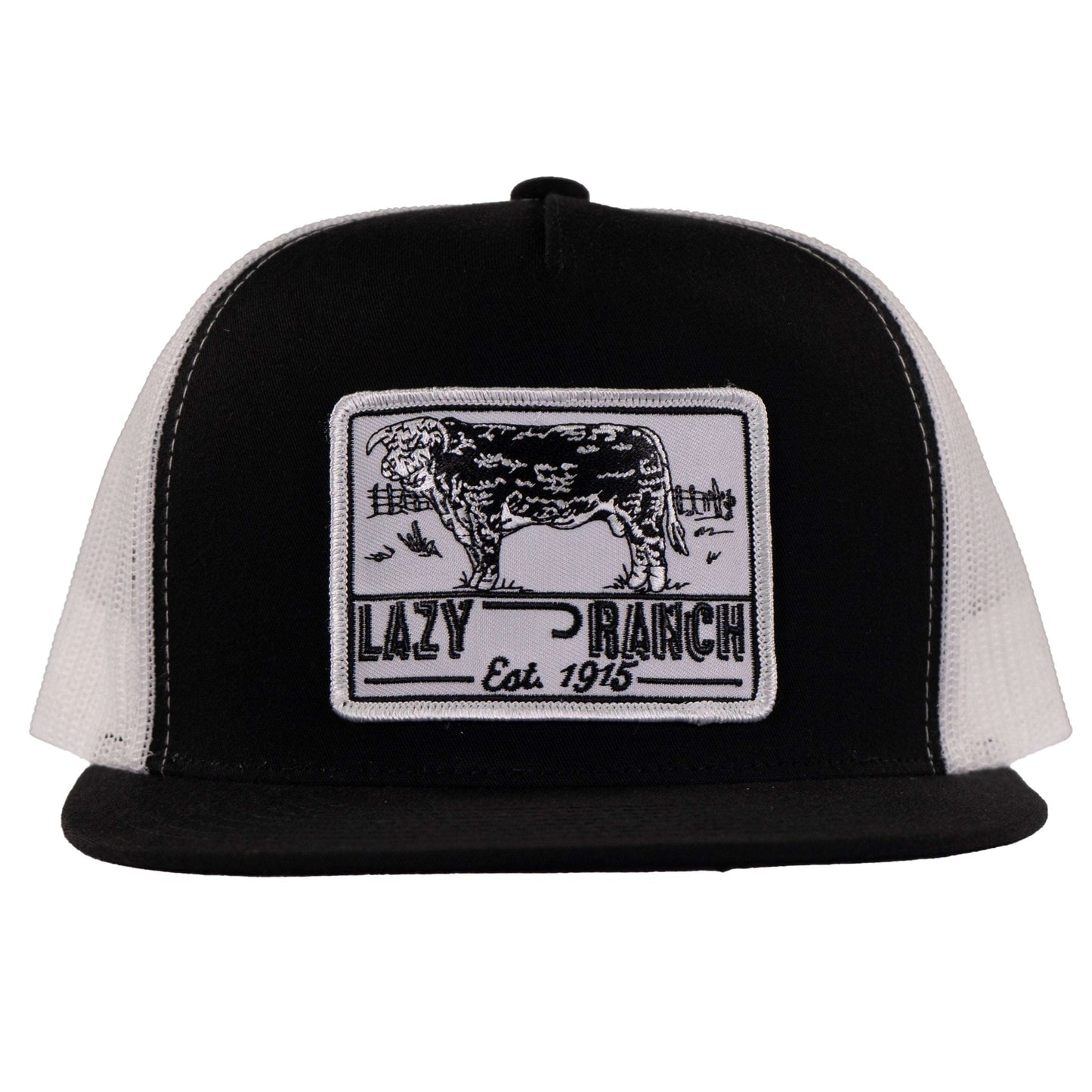 LAZY J RANCH BLACK & WHITE BULL TRAP