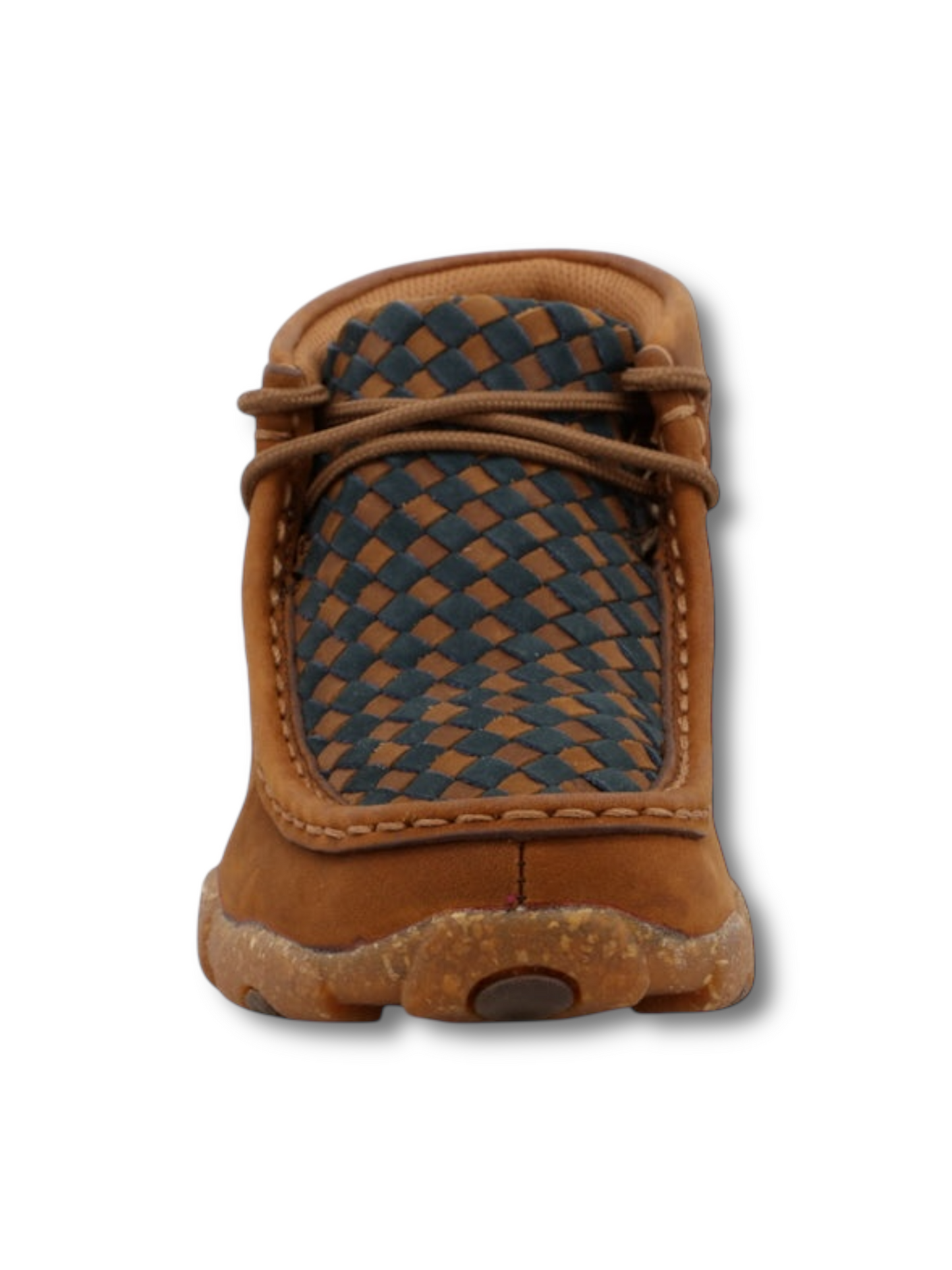 Kids Brown/Blue Chukka Driving Moc