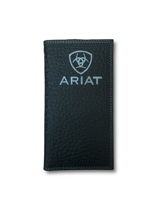 Ariat Black Bull Shoulder Rodeo Wallet A3556201