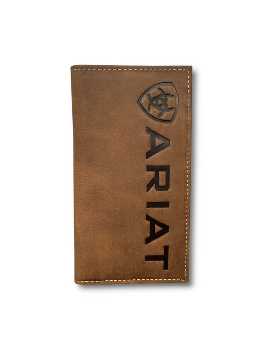 Ariat Oiled Saddle Brown Rodeo Wallet A3545244
