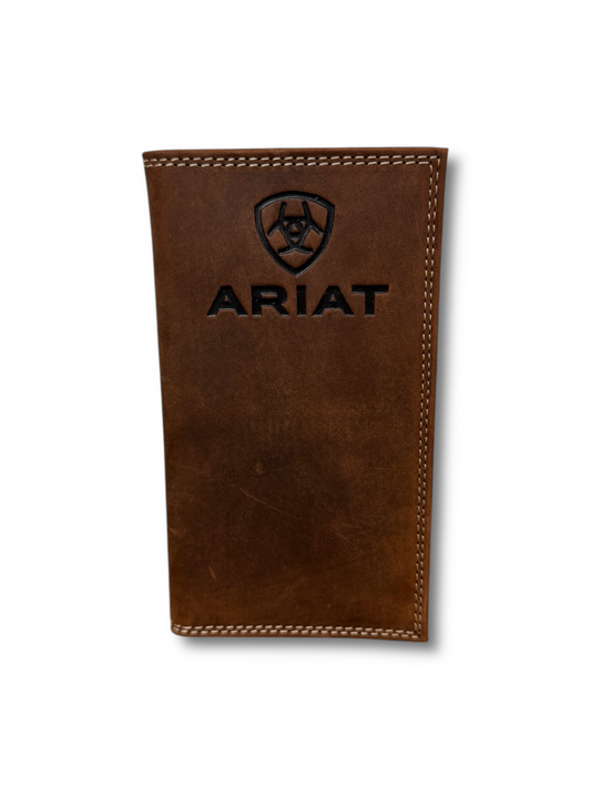 Ariat Oiled Saddle Brown Rodeo Wallet A3548044
