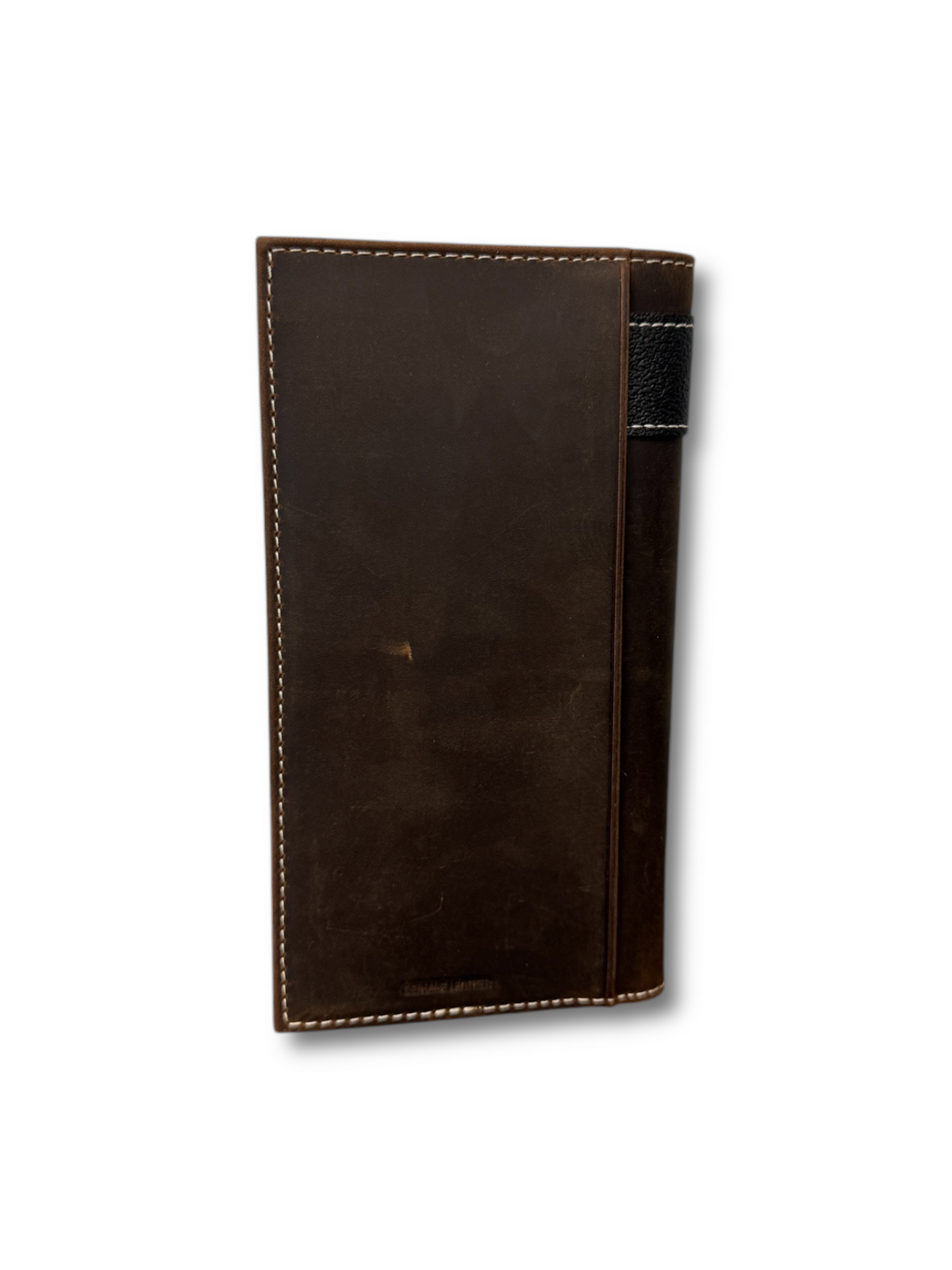 Ariat Work Oiled Saddle Brown w/Black Rodeo Wallet A3400102