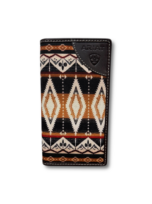 Ariat Checotah Print Rodeo Wallet A3559402