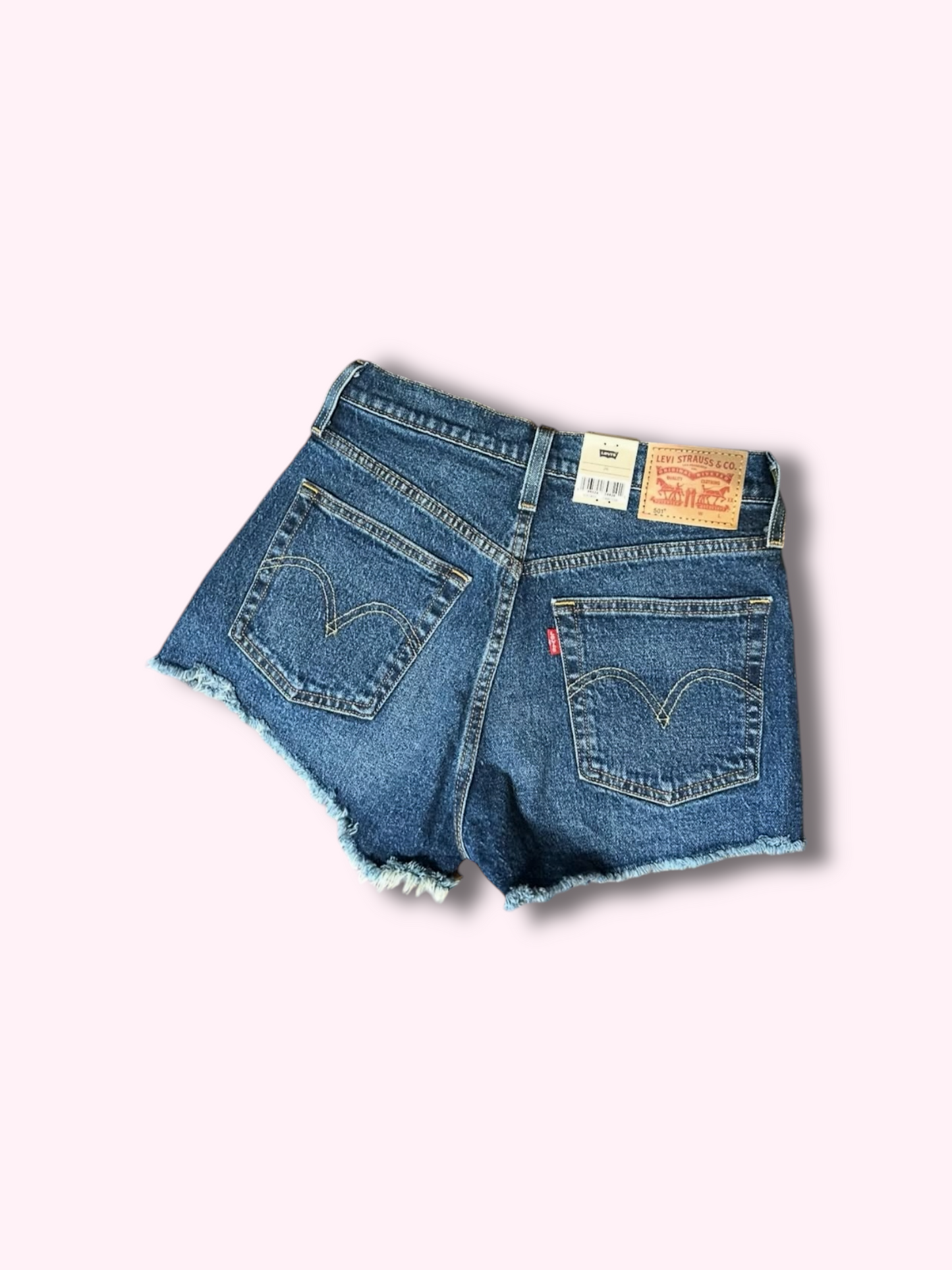 Levi’s 501 High Rise Denim Shorts