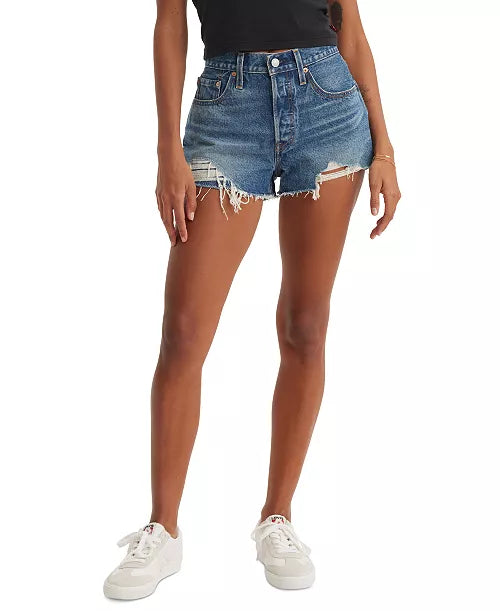 Levi’s 501 High Rise Denim Shorts